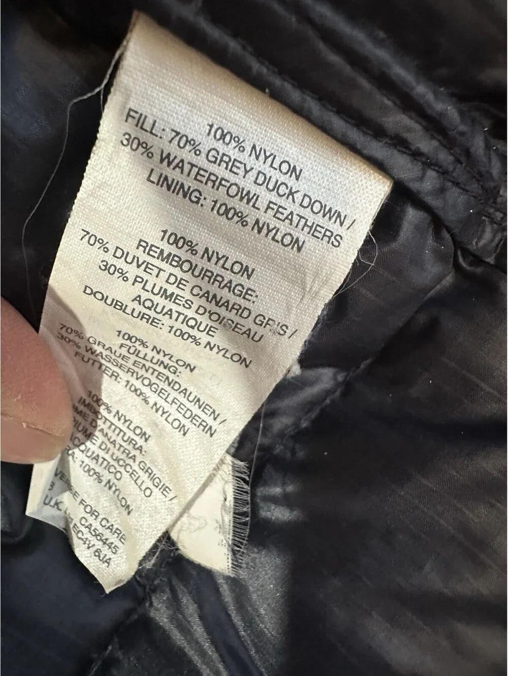 J. Crew Men’s Down-Filled Quilted Puffer Jacket Men’s MEDIUM Black Excellent